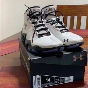 UnderArmour SpeedForm Phenom Muhammed Ali. Sz 14.